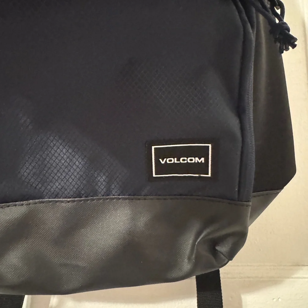 Volcom Dark Blue/ Black Backpack